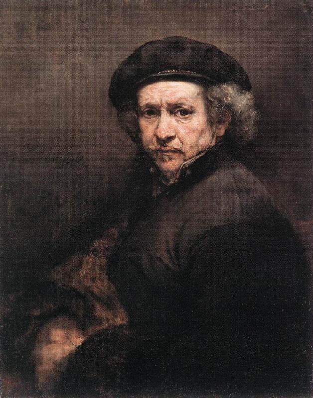 REMBRANDT Harmenszoon van Rijn Self-Portrait 88 oil painting image